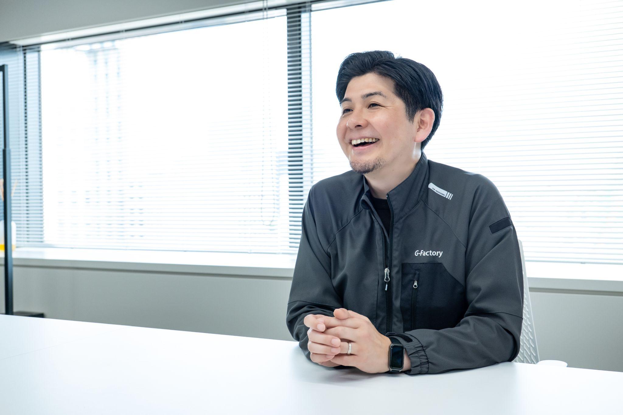 プロスグループ 池田和人様のインタビュー風景